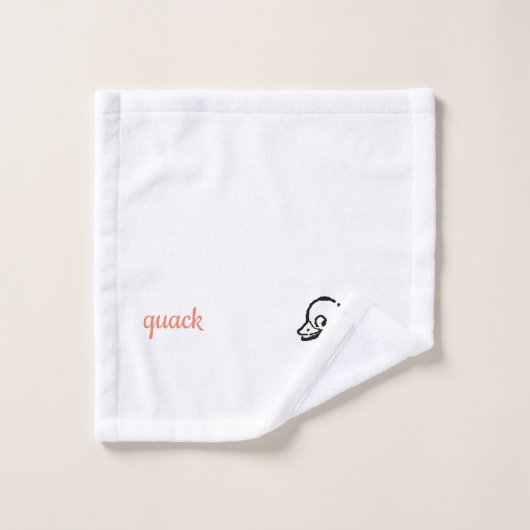 Overeenkomende handdoekset bad handdoek (Wasdoekje)