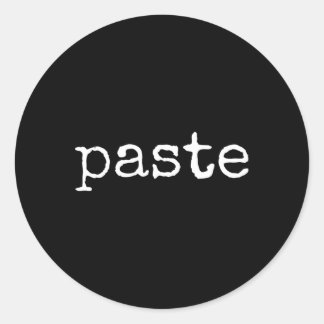 Overeenkomende kopie Plakken Ctrl + V Moeders en v Ronde Sticker