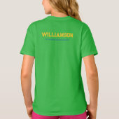 Overeenkomende naam Jaar Koor Groep Sociaal Handva T-shirt (Achterkant)