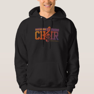 Overeenkomende naam Koor Groep Sociaal Handvat Hoodie