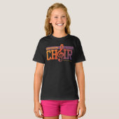 Overeenkomende naam Koor Groep Sociaal Handvat T-shirt (Voorkant volledig)