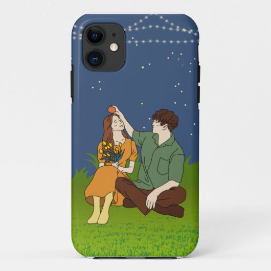 Overeenkomende paar telefoonhoesjes - Zijn en haar Case-Mate iPhone Case (Achterkant)