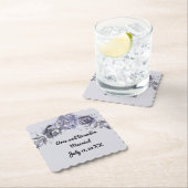 Overeenkomende papieren Onderzetters voor bruiloft (Insitu)