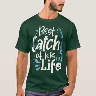 Overeenkomende paren Vist Citaat Fisherman Fish Lo T-shirt