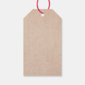 Overeenkomende set Thanksgiving Groen Gold Wreated Cadeaulabel (Achterkant)