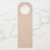 Overeenkomende set Thanksgiving Groen Gold Wreated Flessenhanger (Achterkant)