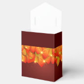 Overeenkomende Thanksgiving Oranje Leaf Name Year Bedankdoosjes (Geopend)