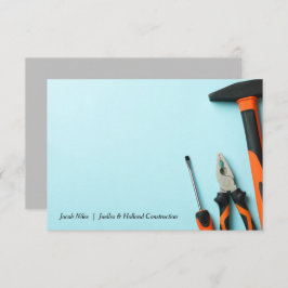 Overeenkomende toolset notitiekaartje