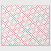 Overeenkomende vierkant-id cadeaupapier (Vlak)