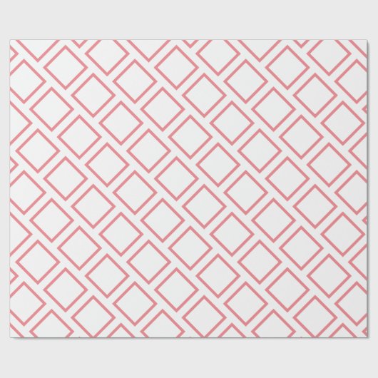 Overeenkomende vierkant-id cadeaupapier (Vlak)