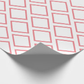 Overeenkomende vierkant-id cadeaupapier (Hoek)