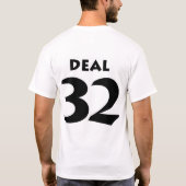 Overeenkomst 32 t-shirt (Achterkant)