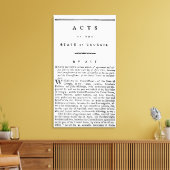 Overeenkomst waarin de gedwongen verwijdering van  canvas afdruk (Insitu (Woonkamer))