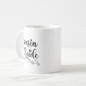 Overeenkomstig Bruiloft Feest Design Neef Van De Koffiemok (Voorkant links)