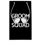 Overeenkomstige Bruidsjonker Groep Bachelor Feestp Klein Cadeauzakje (Achterkant)