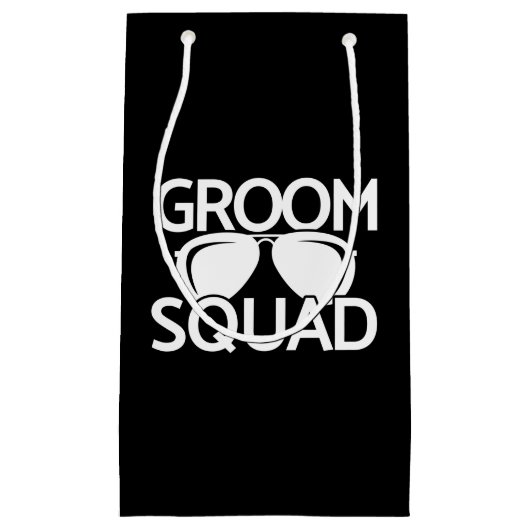 Overeenkomstige Bruidsjonker Groep Bachelor Feestp Klein Cadeauzakje (Voorkant)