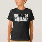 Overeenkomstige Bruidsjonker Groep Bruidsjonkers B T-shirt (Voorkant)