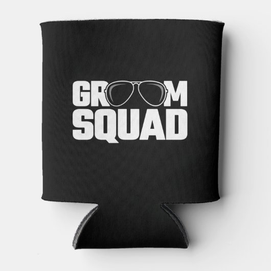 Overeenkomstige Bruidsjonker Groep Squad Bachelorf Blikjeskoeler (Voorkant)