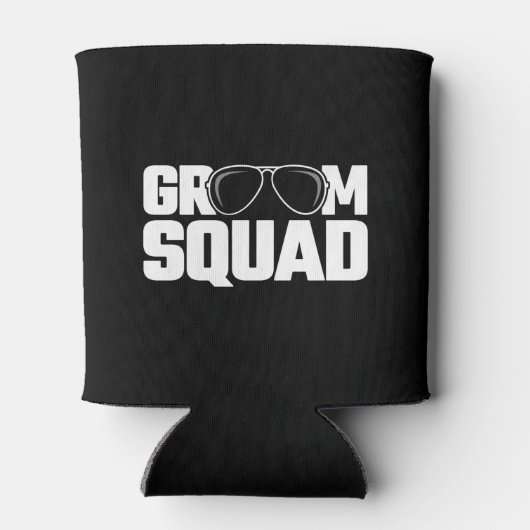 Overeenkomstige Bruidsjonker Groep Squad Bachelorf Blikjeskoeler (Achterkant)