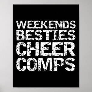 Overeenkomstige Cheerleader Comp Geschenken Weeken Poster