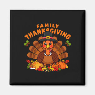 Overeenkomstige familie thanksgiving bemanning 202 magneet