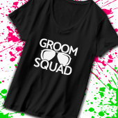 Overeenkomstige groep bruidsjonkers Bruidsjonkers T-shirt