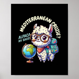 Overeenkomstige Middellandse Zeereis Poster