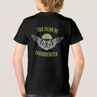 Overeenkomstige Portugese Parachutist Familie Tri-Blend Shirt