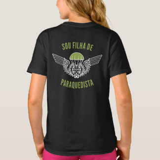 Overeenkomstige Portugese Paratrooper Familie T-shirt