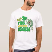 Overeenkomstige St. Patrick's Day-grapjes T-shirt (Voorkant)