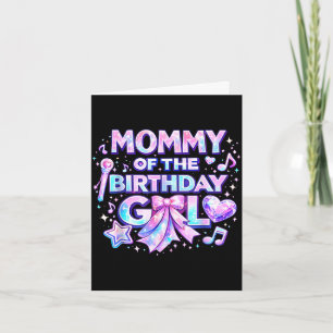 Overeenkomstige verjaardagsfeest mama van de kaart