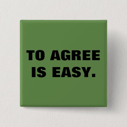 Overeenstemmen van offerte vierkante button 5,1 cm (Voorkant)