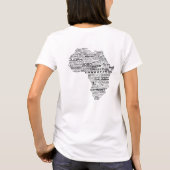 Overerving Israël (terug) T-shirt (Achterkant)