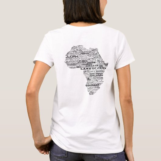 Overerving Israël (terug) T-shirt (Achterkant)