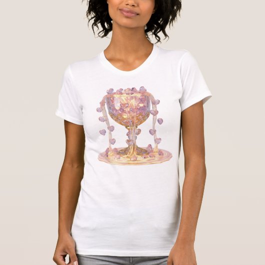 Overflow — Crystal Chalice of the Heart T-shirt (Voorkant)