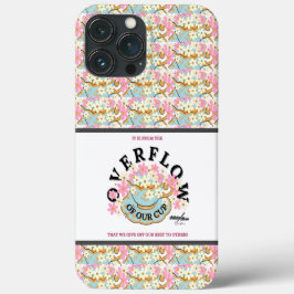 Overflow Floral iPhone Case beroemd gemaakt door A