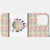 Overflow Floral iPhone Case beroemd gemaakt door A (Achterkant (horizontaal))