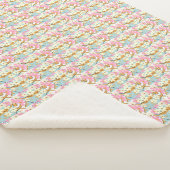 OVERFLOW Floral Sherpa Blanket - Adiela Akoo Sherpa Deken (3/4)