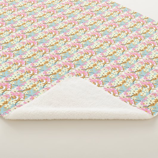 OVERFLOW Floral Sherpa Blanket - Adiela Akoo Sherpa Deken (3/4)