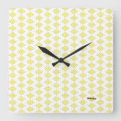 OVERFLOW Wandklok van Poet Adiela Akoo (Voorkant)