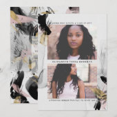 Overgang 2 Foto Afstuderen Uitnodiging (Voorkant / Achterkant)