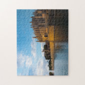 Overgang dag tot nacht op de kathedraal van Palma Legpuzzel (Verticaal)