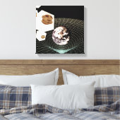 Overgang naar een andere dimensie canvas afdruk (Insitu (Slaapkamer))