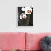 Overgang naar een andere dimensie canvas afdruk (Insitu (Woonkamer))