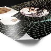 Overgang naar een andere dimensie foto afdruk (Hoek)