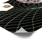 Overgang naar een andere dimensie poster (Hoek)