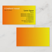 Overgang - Oranje aan Geel Visitekaartje (Voorkant / Achterkant)