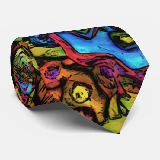 overgang stropdas (Opgerold)