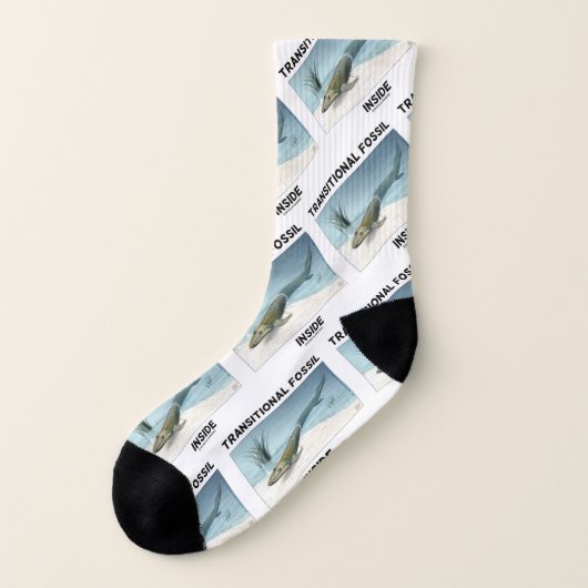 OvergangsFossil in Tiktalik rosaea Sokken (Links - buitenkant)