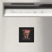 Overgave - Trump Mugshot 2024 Magneet (Insitu (Vaatwasser))